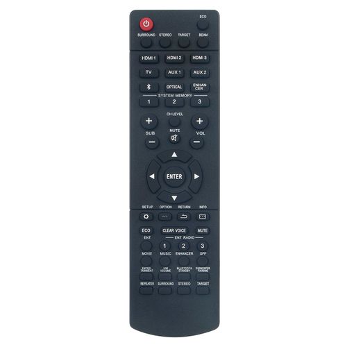 FSR141 ZK60890 Replaced Remote Control fit for Yamaha Digital Sound Projector Sound Bar YSP-2500 YSP-CU2500 NS-WSW120