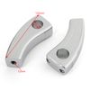 Topteng 3.5 Inch Billet Chrome 1 Inch Bars Riser Pull Back 1.5 Inch for Hon-da Shadow Intruder VTX