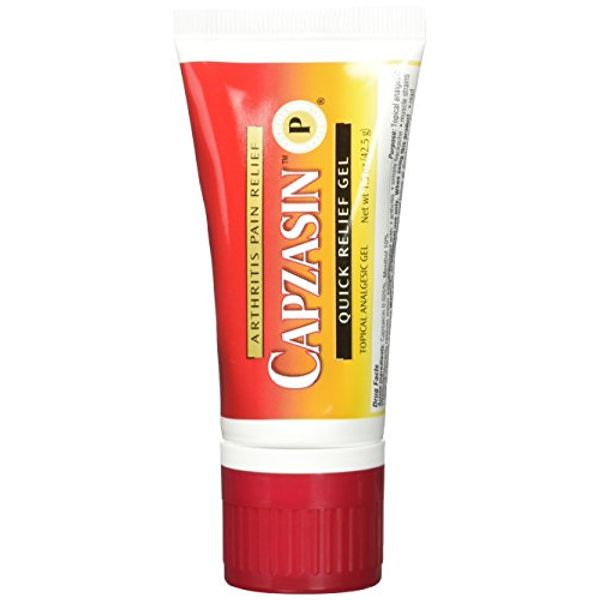 Capzasin Arthritis Pain Relief, Quick Relief Gel, No Mess Sponge Applicator 1.5 oz (42.5 g)