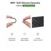 Mryok Replacement Earsocks for Oakley Tinfoil OO4083 Eyeglasses - Black