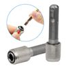 Generic 2 Pcs SDS Bit Adapter Hex Socket Drill Holder Converter SDS Socket Adaptor Set Bit Holder Adapter for Hammer Drills