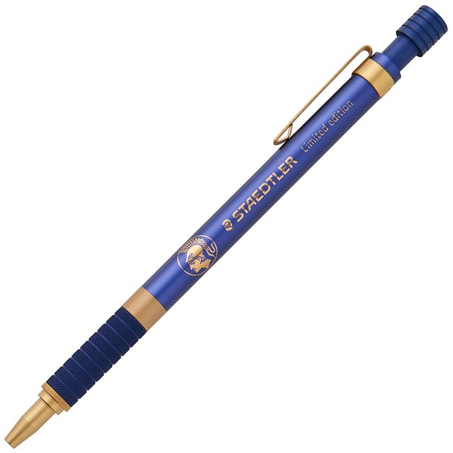 Staedtler Ballpoint Pen, Oil-based, Retractable Limited Edition, Royal Blue, Ball Diameter: 0.03 inches (0.8 mm), Fine Point, F, 1 Piece 42525F9 RB