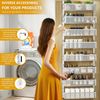 8-Tier over the Door Pantry Organizer with Mesh Baskets, Adjustable & Stable Han