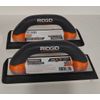 2x RIDGID FT2501 Gum Rubber Grout Float 9.5 in. x 4 in.