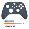 eXtremeRate Replacement Shell for Xbox Series X & S Controller - Personalized Upgrade - Midnight Blue Soft Touch Grip Custom Cover Case Faceplate for Xbox Core Controller [Controller NOT Included]
