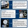 Dial Indicator with Magnetic Base 0.001"Precision Gauge Test Indicator Point Set
