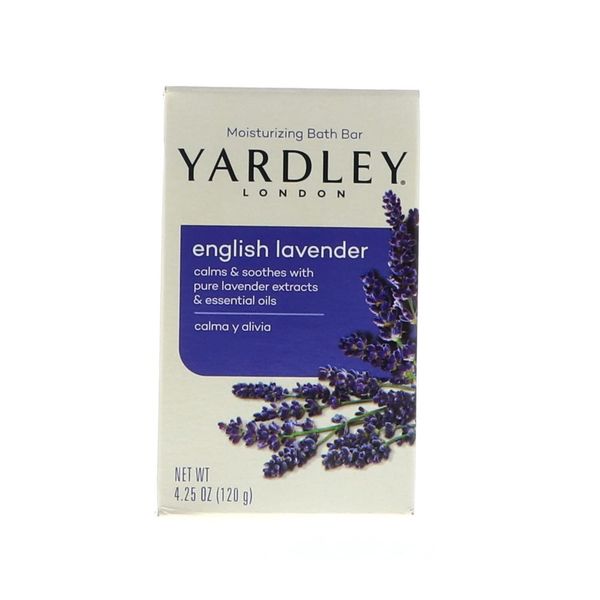 Yardley English Lavender Bath Bar 4oz, 2 Count