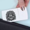'Green Man Portrait' Pill Box with Tablet Splitter (PI00034225)