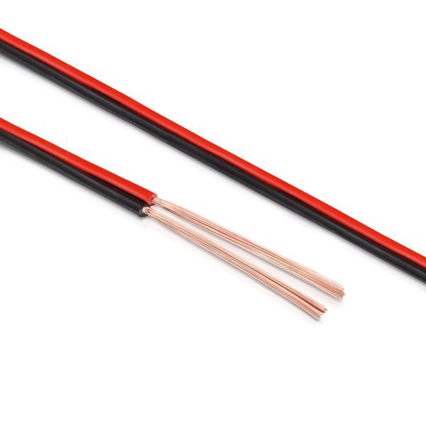 Manax Loudspeaker Cable 2 x 1.50 mm² CCA (Speaker Cable/Audio Cable) 2 x 1.50 mm2 Red/black