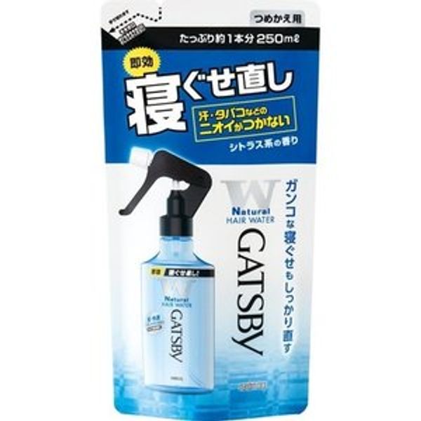 Set of 20 Gatsby Hair Straightening Water Refill 250mL x 20 Set