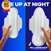 Maxi Overnight Pads Size 4 with Wings Unscented 28 Count X 3 (84 Total)