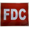 Fdc Sign - (Aluminium Reflective, Red 10X12)