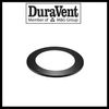 DURAVENT DURABLACK- 6" Trim Collar #6DBK-TC