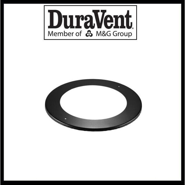 DURAVENT DURABLACK- 6" Trim Collar #6DBK-TC