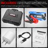 Multi-Function Portable Car Battery Jump Starter 2000A Peak Power Bank Charger