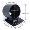 Universal Car Auto Dash Meter Single Swivel Gauge Pod Mount Holder 2'' 52mm
