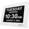 【New 2024 Dementia Clock Large Digital Clock for Seniors, Digital Clock Large Di