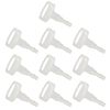 YINETTECH 10PCS 6896 Ignition Keys Compatible With Manitou Compatible With Wacker Neuson RT56 RT82 Roller