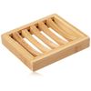 Harry D Koenig Bamboo Soap Stand, Rectangle