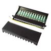 LogiLink Professional Patch Panels, Table/Wall/Desktop, STP (Shielded) black 12-Port