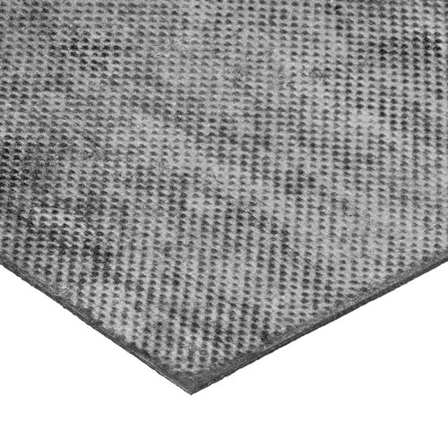 USA Sealing BULK-RS-NFR70-229 Height Strength Fabric-Reinforced Neoprene Rubber Sheet with Acrylic Adhesive, 70A, 1/4" Height, 6" Width, 6" Length