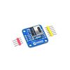 sb components Dual USB Breakout Type C and USB Type A Serial Basic Breakout Board, 4 Pins & 6 Pins PCB Converter Board