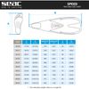 Seac Speed Snorkeling Fins - Black, 42/43