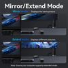 VENTION Wireless HDMI Transmitter and Receiver, Portable Wireless Extender Plug and Play Support 2.4/5GHz