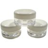 5ml Empty Plastic Cosmetic Jars with WHITE Lids *MULTILISTING* for Creams/Sample/Make-Up/Glitter Storage (100)