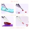 Rhinestone Picking Pen Diamond Painting Pen Dot Pen Nail Art Pen Envelope Pen Crystal Bead Handle Nail Decoration Pen Diamond Painting Art Tools Nail Design DIY Craft Set of 2 White + Pink