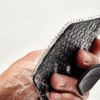 Tooletries - Body Scrubber & Storage Hook - 100% Silicone Scrubber for Deep Cleaning & Exfoliating Your Skin - Long Lasting Easy to Clean - Charcoal