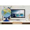 Exerz 30CM Educational World Globe Swivel Rotating Globe - Diameter 30cm