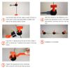 DC VOLTAGE Tile Leveling System Kit 50pcs Tile Leveler Spacers, 1 Special Wrenches, 5 T-pins (Small-50Pcs)