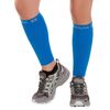 Zensah Compression Leg Sleeves, Blue, Small/Medium