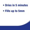 Polycell PLCQDP500G Multi-Purpose Quick Drying Polyfilla Tub, 500 g