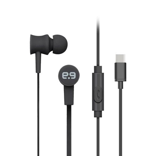PureGear Pureboom USB-C Headphones for iPhone 15/15Pro/15Plus/15ProMax, Wired USBC Earbuds with Built-in Mic Compatible with iPhone 15, Galaxy S24/S23/S22/S21/S20 Series, More USBC Devices (Black)