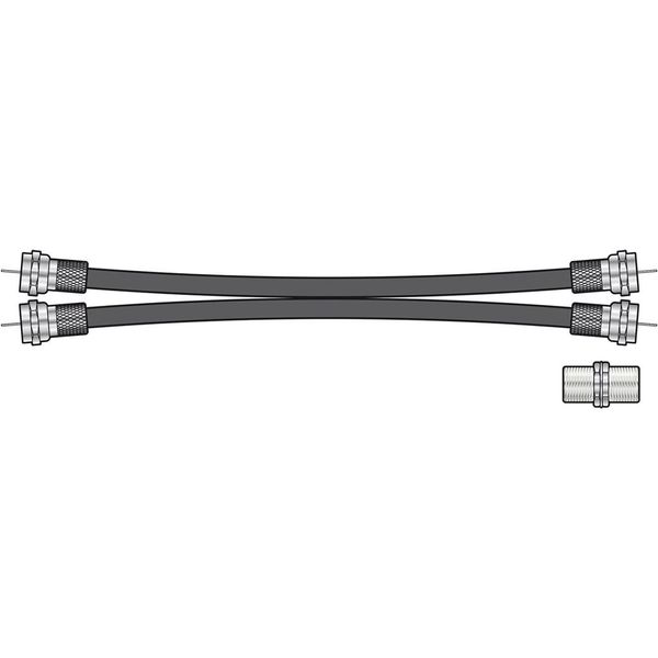 Twin Satellite & Cable Box Extension Kit | Sky HD, Virgin & Freesat