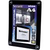 Securit A4 Window Display Frame - Black