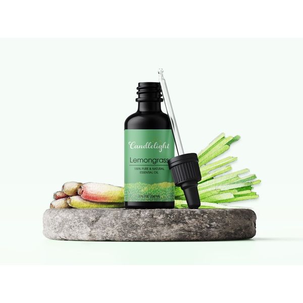 Lemongrass Essential Oils - 30 mL (1 oz) - 100% Pure.