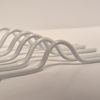 100 x 64mm White Calendar Wire Hangers / Hooks