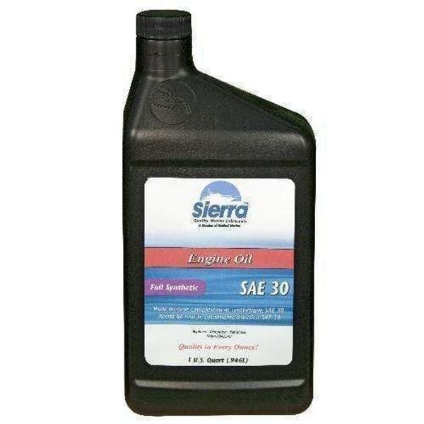 Sierra Full Synthetic Engine Oil SAE 30 Quart #18-9410-2