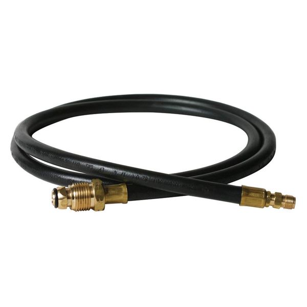 Camco Olympian 5-Foot Camper/RV Propane Supply Hose | Features Built-In Excess Flow Protection | Easily Connects Trailer to 20/30lb Propane Tank (59033)