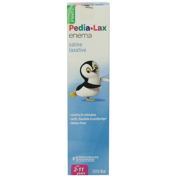 Pedia-Lax Saline Laxative Enema, 2.25 Fl Oz