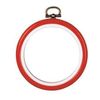 Vervaco Frame: Plastic: 7.5cm: Red, 7.5 x 1 x 7.8 cm