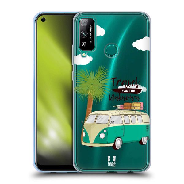 Head Case Designs Van Summer Adventure Soft Gel Case Compatible With Honor Play 4T