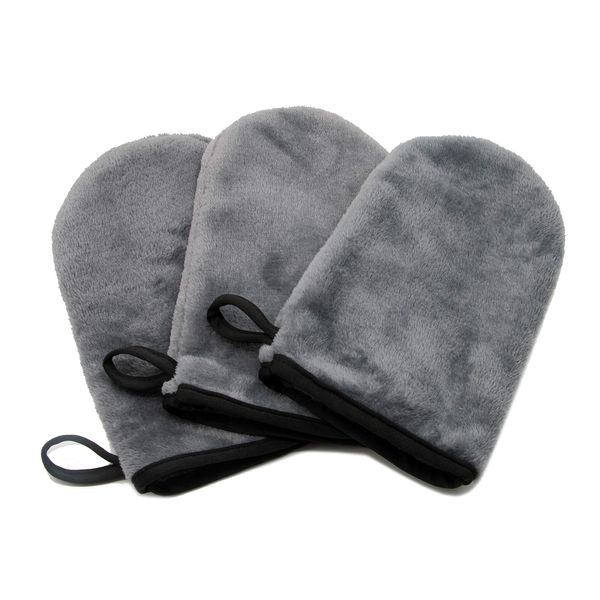 ZOLLNER24 Set of 3 Microfibre Wash Cloths 20 x 13 cm Washable