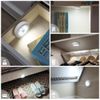 AMIR Motion Sensor LED Night Lights Battery Operated Super Bright 6 Pack