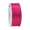 PRÄSENT - Satin Ribbon Magenta 40 mm width, 25 m length