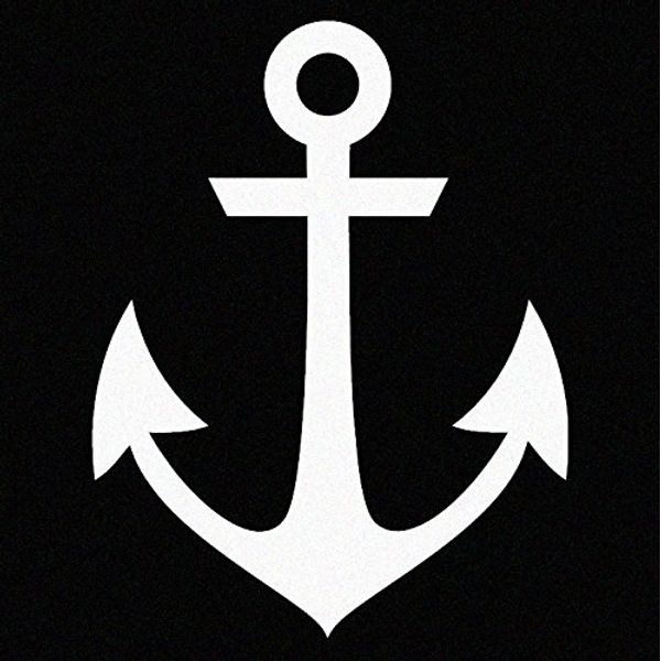 Nautical Boat Anchor Vinyl Car Window Decal Sticker
