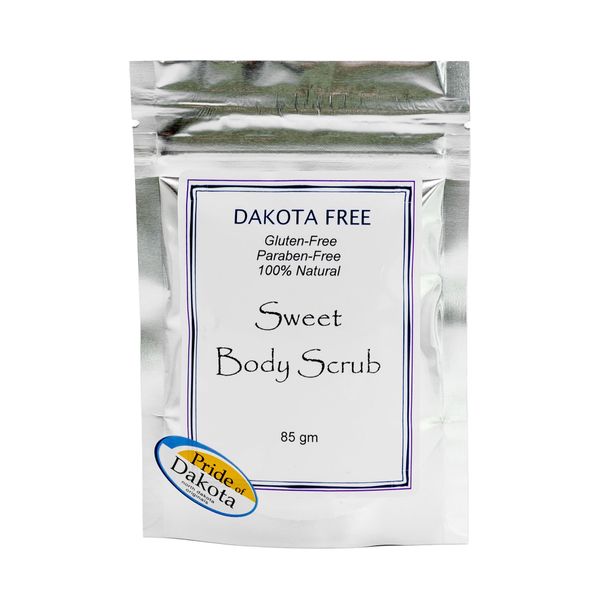Dakota Free Sweet Body Scrub 85 gm silver packet